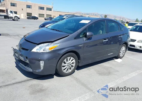 2012 Toyota Prius Plug-In из США, поврежденный, VIN JTDKN3DP9C3028661